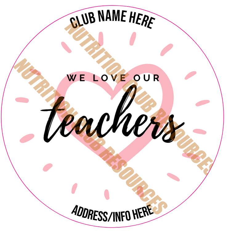 TEACHER APPRECIATION SET #1 WITH QR CODE