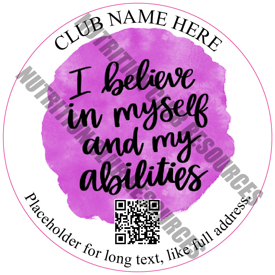 POSITIVE SET #1 WITH QR CODE