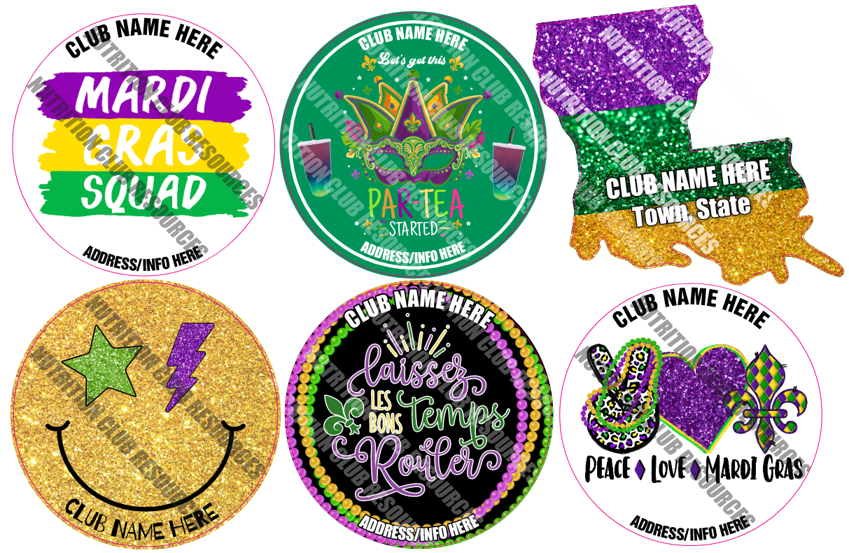 MARDI GRAS SET #2