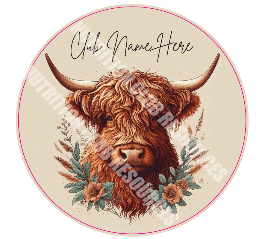 HIGHLAND COW SET #1