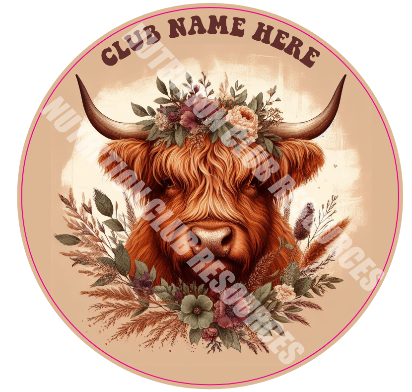 HIGHLAND COW SET #1