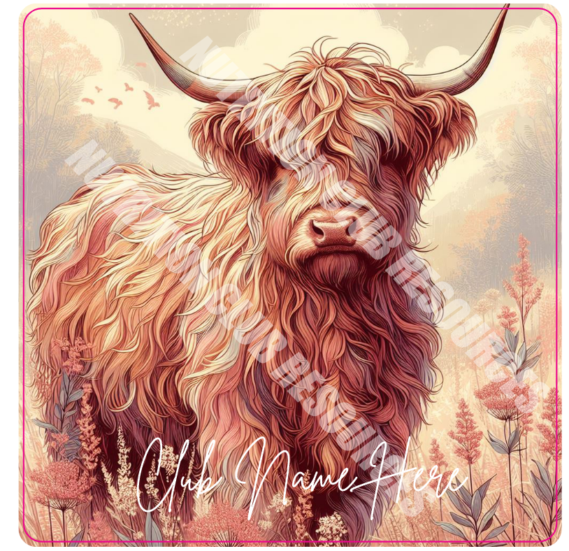 HIGHLAND COW SET #3