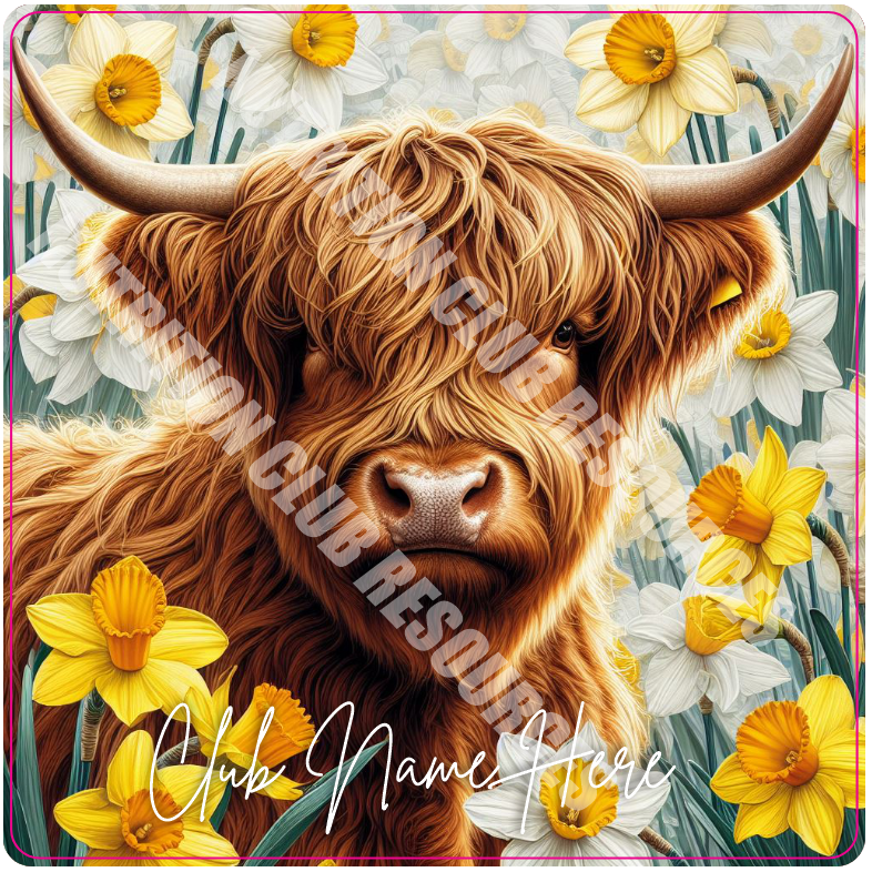 HIGHLAND COW SET #4
