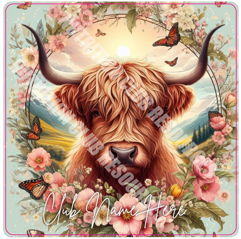 HIGHLAND COW SET #4