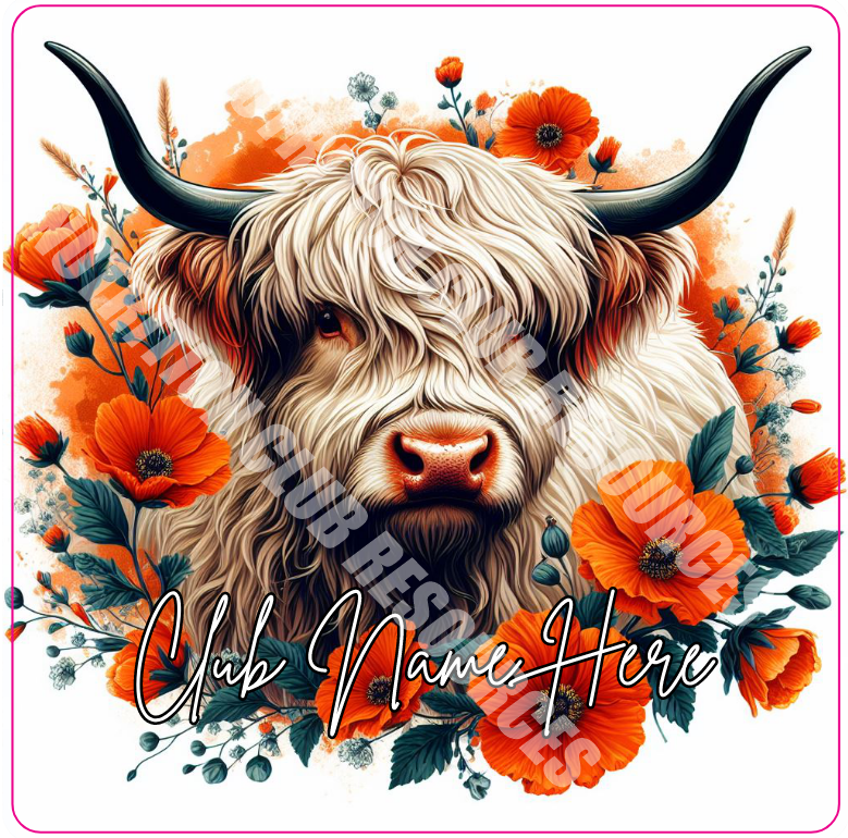 HIGHLAND COW SET #4