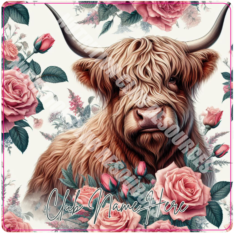 HIGHLAND COW SET #4