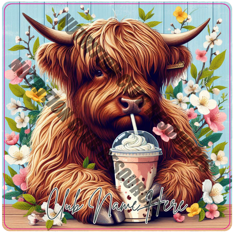 HIGHLAND COW SET #4