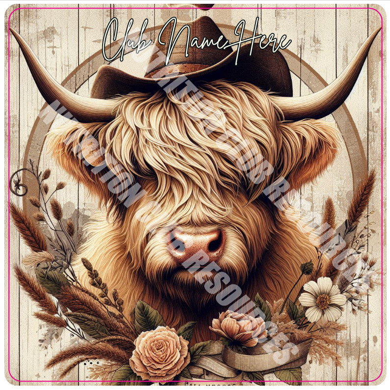 HIGHLAND COW SET #5