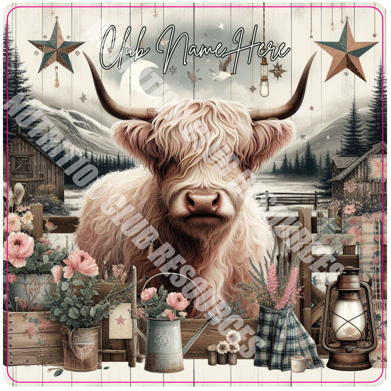 HIGHLAND COW SET #5