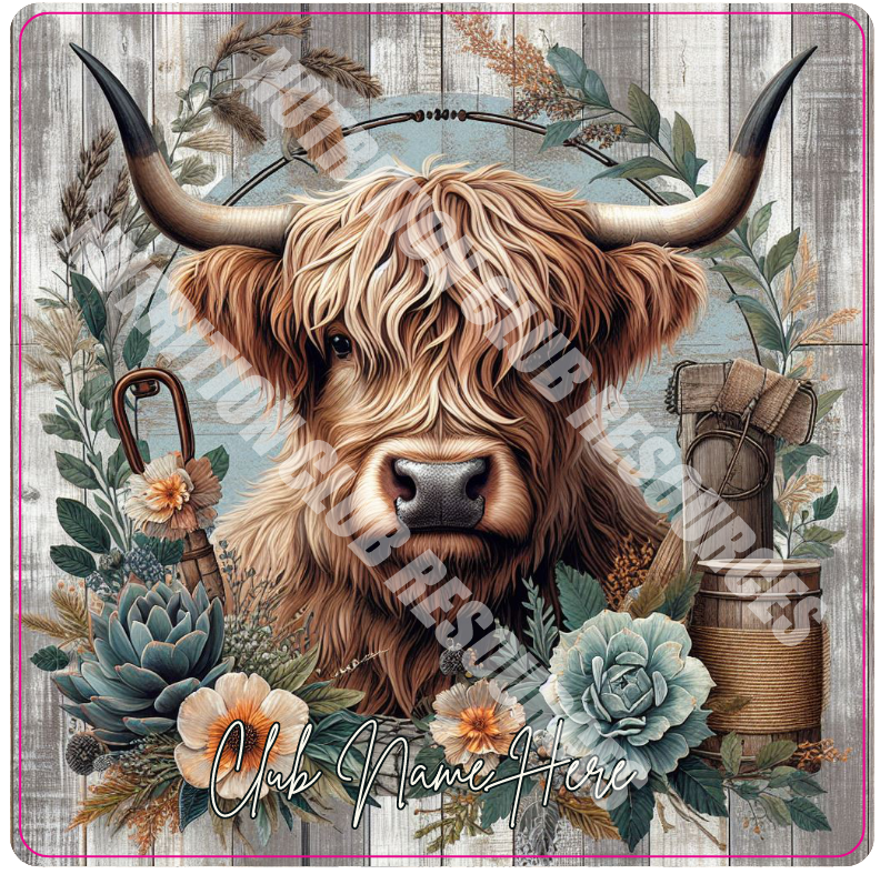 HIGHLAND COW SET #5