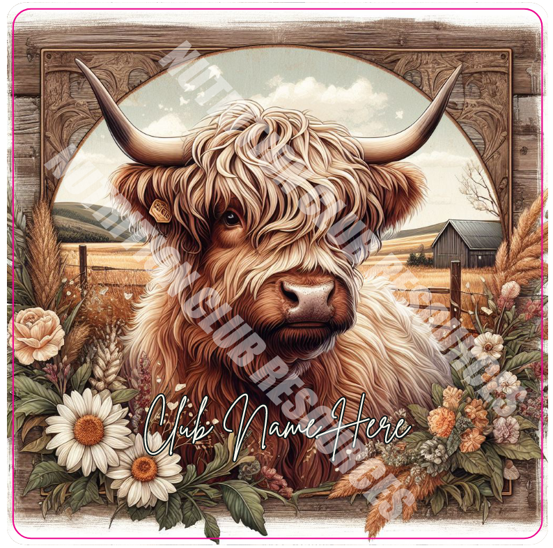 HIGHLAND COW SET #5