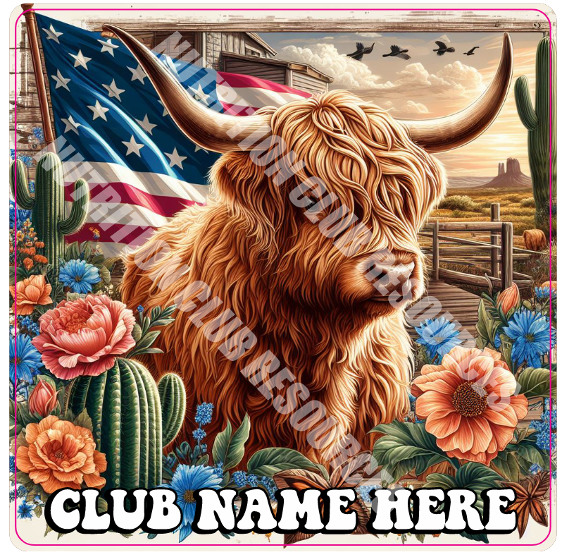 HIGHLAND COW SET #7