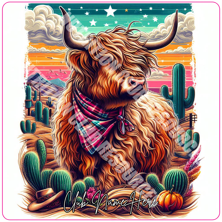 HIGHLAND COW SET #7