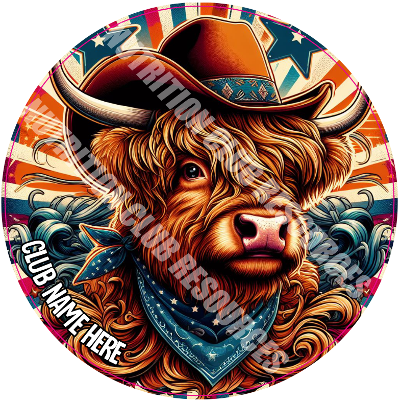 HIGHLAND COW SET #7