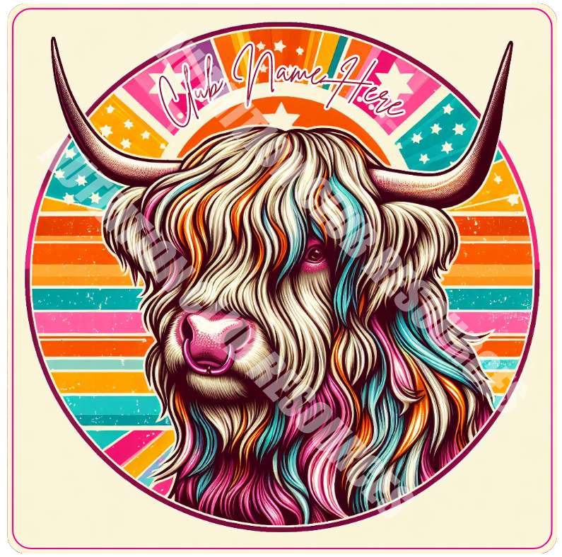 HIGHLAND COW SET #8