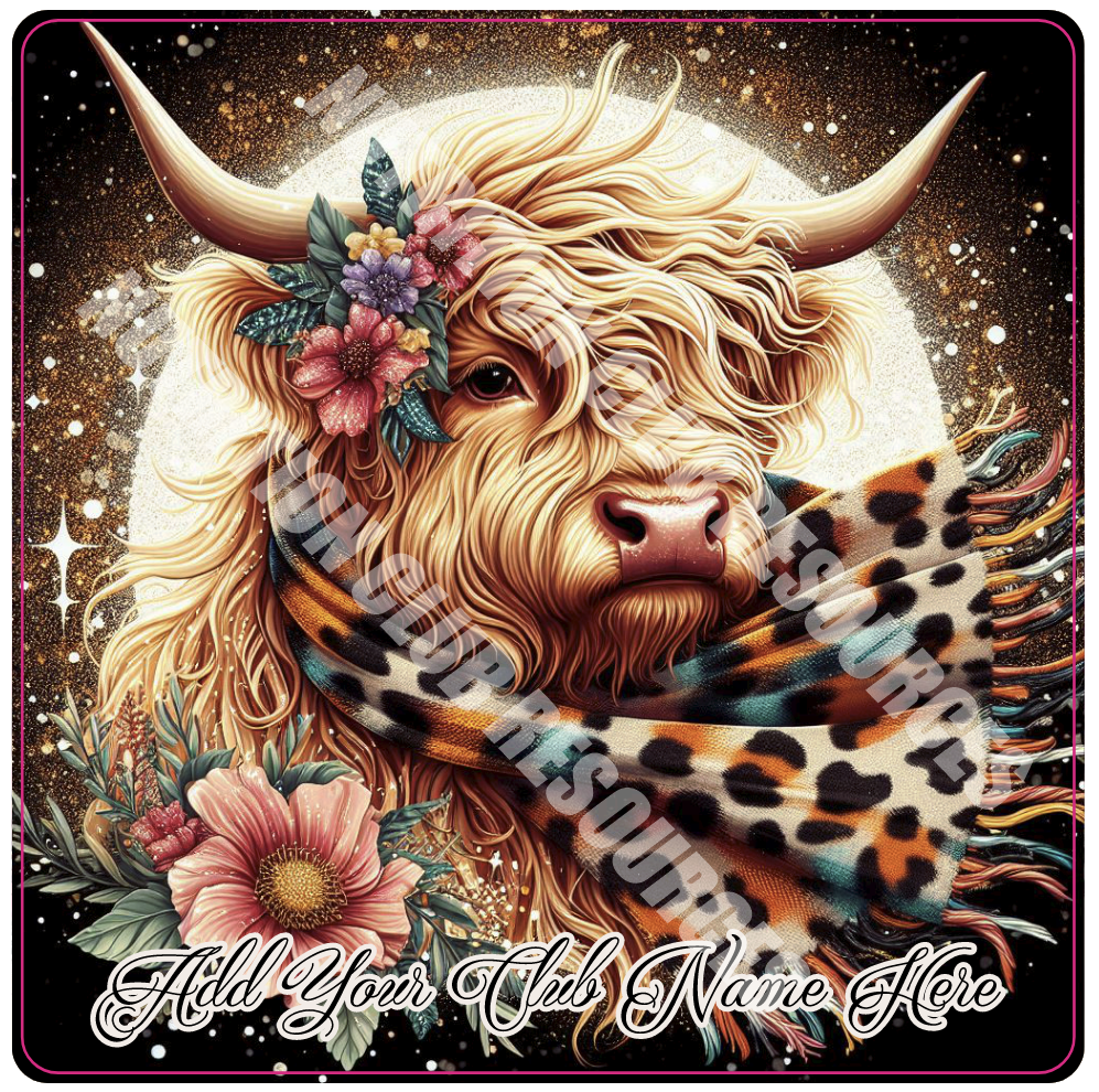 HIGHLAND COW SET #6