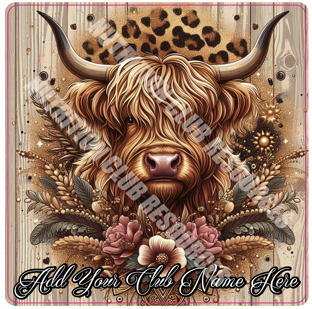 HIGHLAND COW SET #6