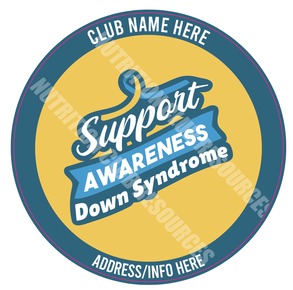 DOWN SYNDROME AWARENESS SET #1