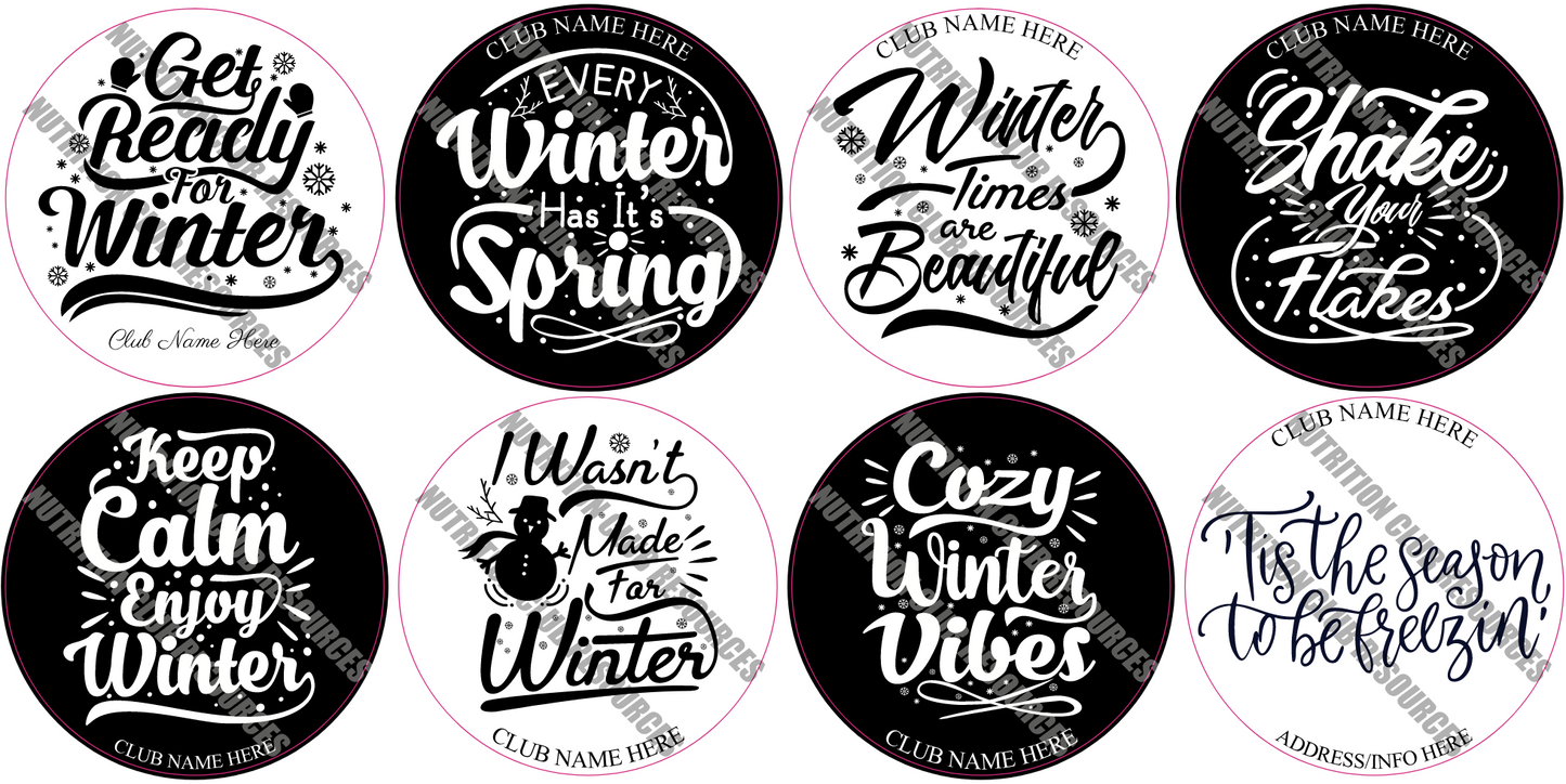 TRANSPARENT WINTER SET #1