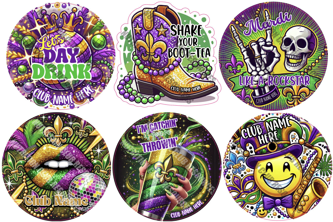 MARDI GRAS SET #5