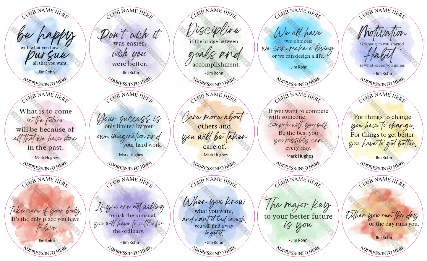 POSITIVE/FUN SET #100