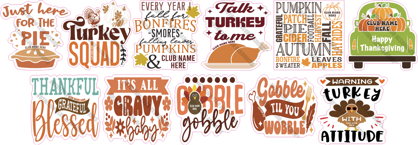 THANKSGIVING SET #15