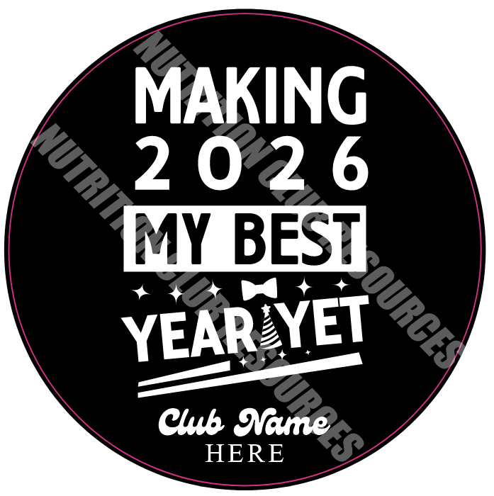 TRANSPARENT NEW YEARS SET #2