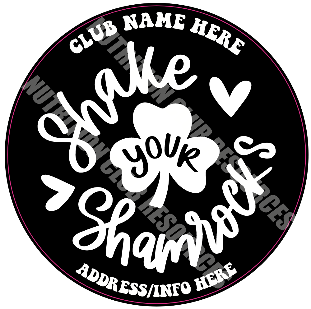 TRANSPARENT ST. PATRICK'S DAY SET #2