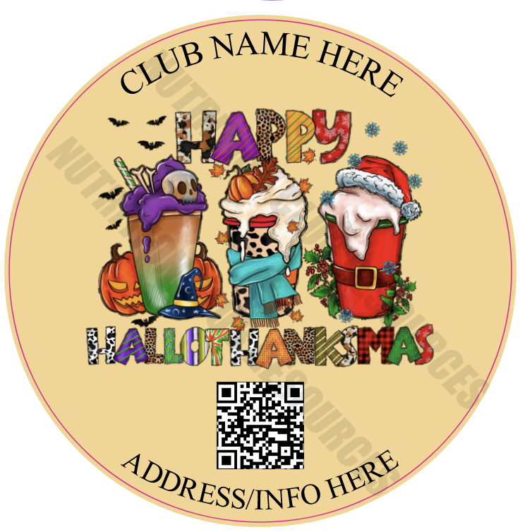 THANKSGIVING SET #5 WITH QR CODE