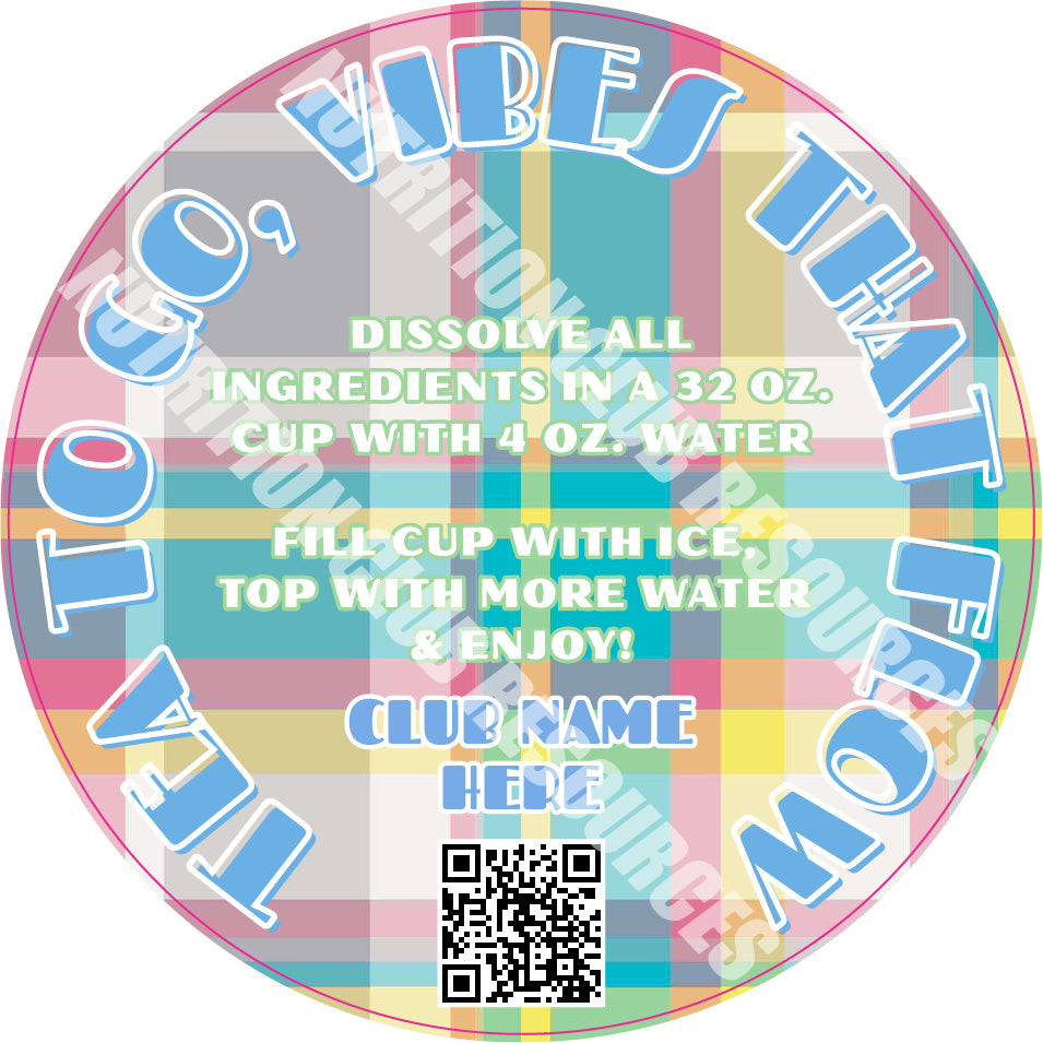 TO GO TEA KIT #2 WITH QR CODE