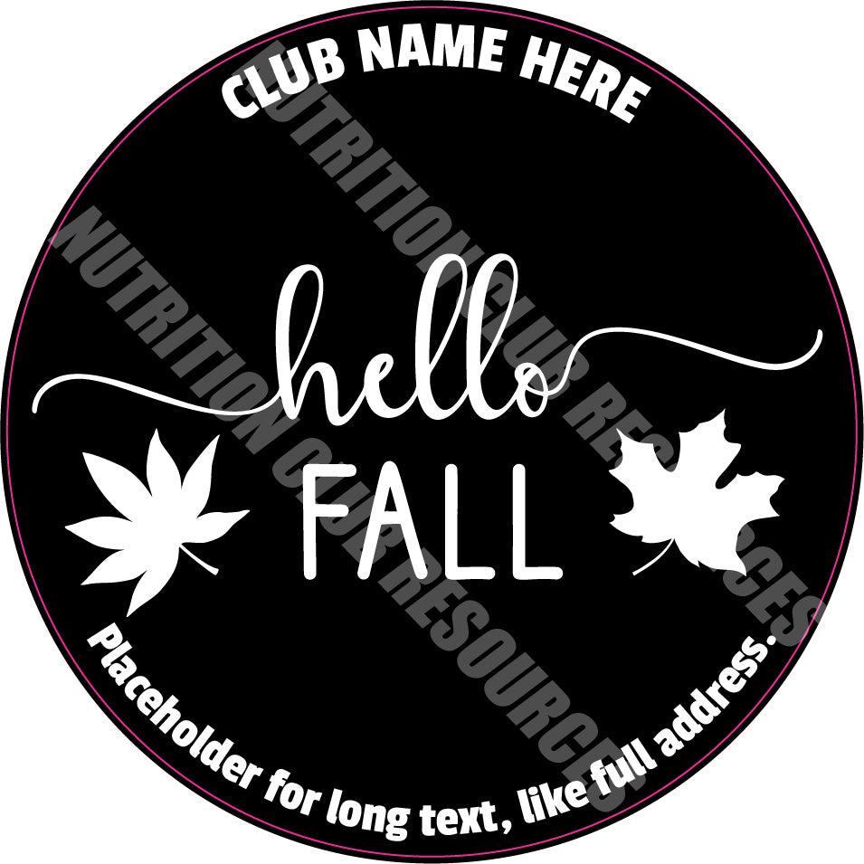 TRANSPARENT FALL SET #1