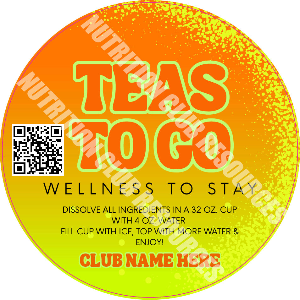 TO GO TEA KIT #2 WITH QR CODE