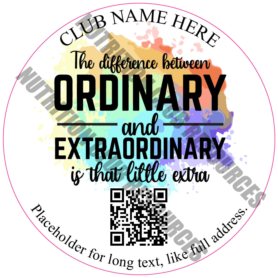 POSITIVE SET #1 WITH QR CODE