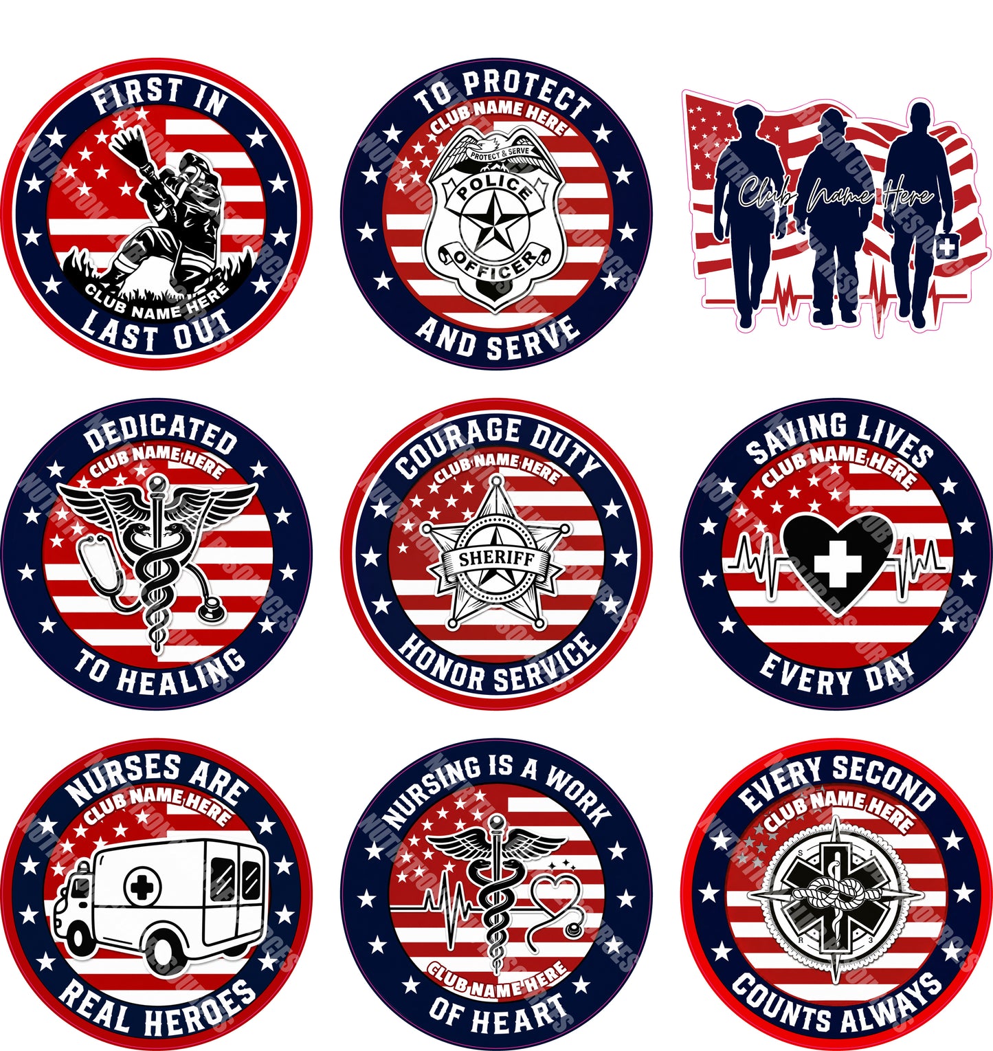 FIRST RESPONDER APPRECIATION SET #1