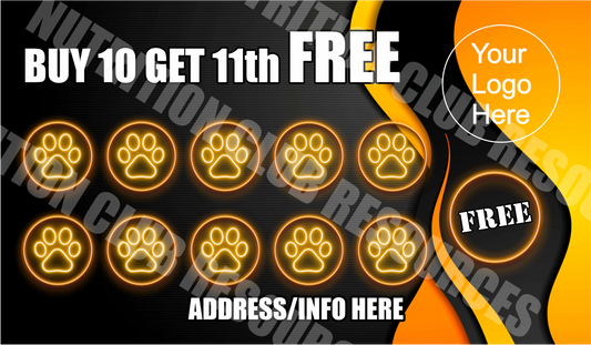 Loyalty Cards Single Sided #9