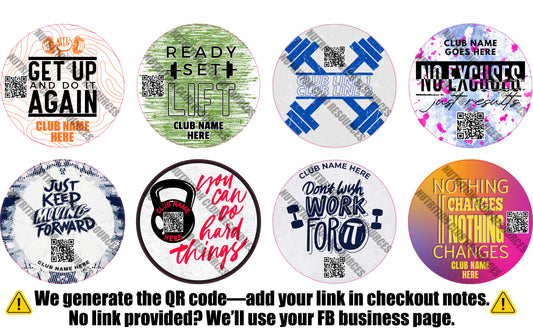 FITNESS SET #4 WITH QR CODE