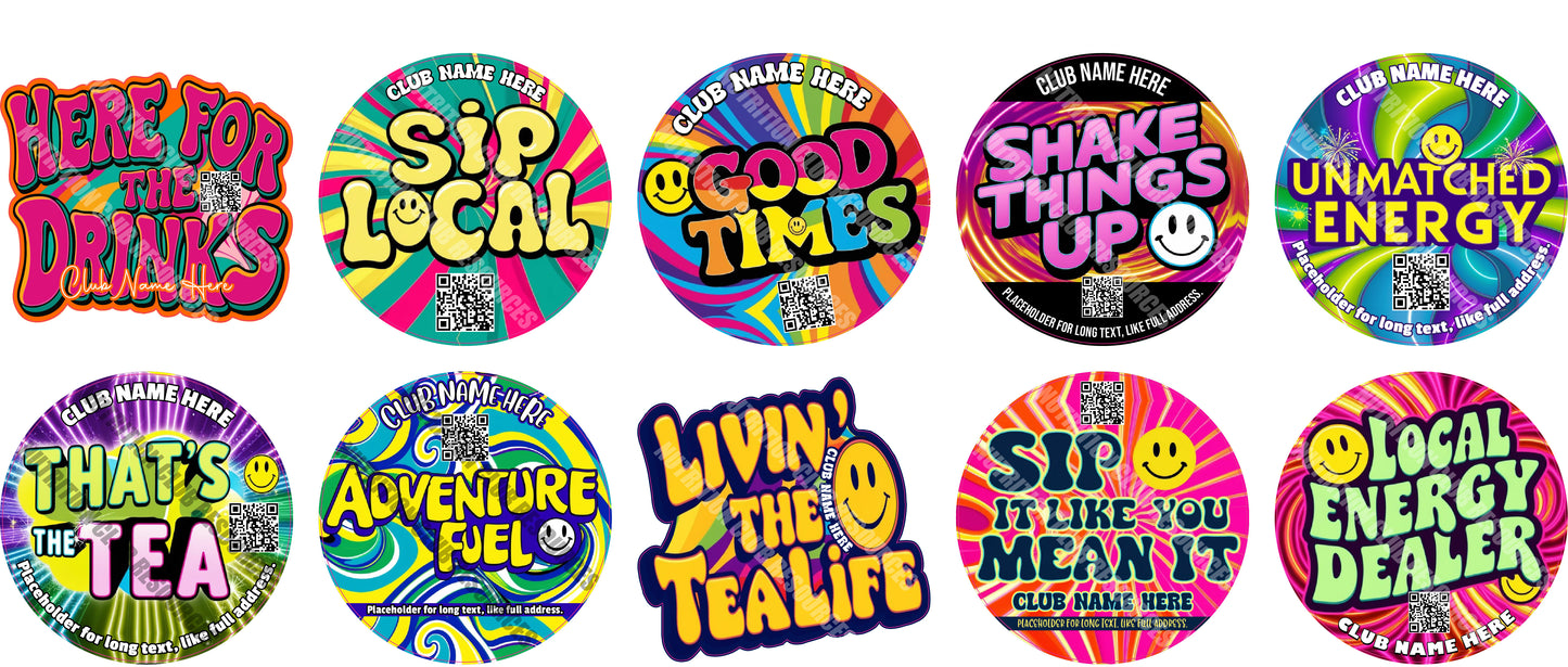 POSITIVE SET #105 WITH QR CODE