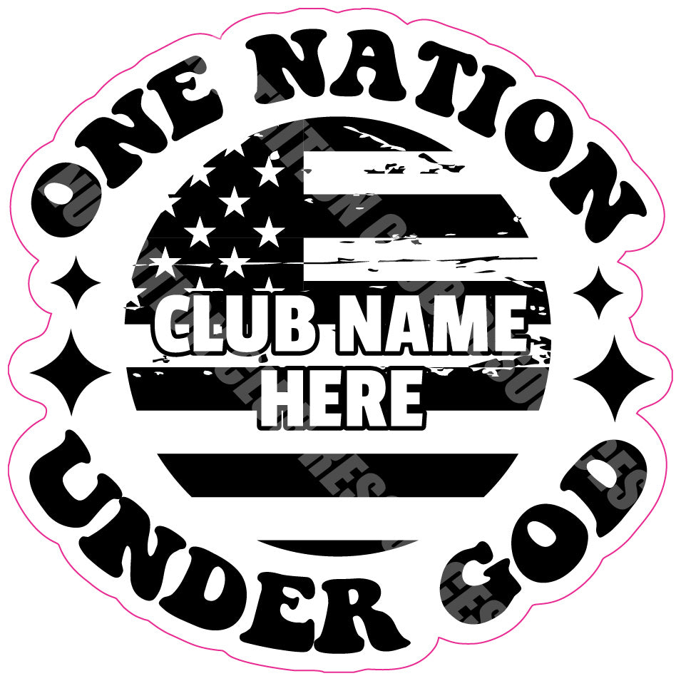 TRANSPARENT 4TH OF JULY SET #2