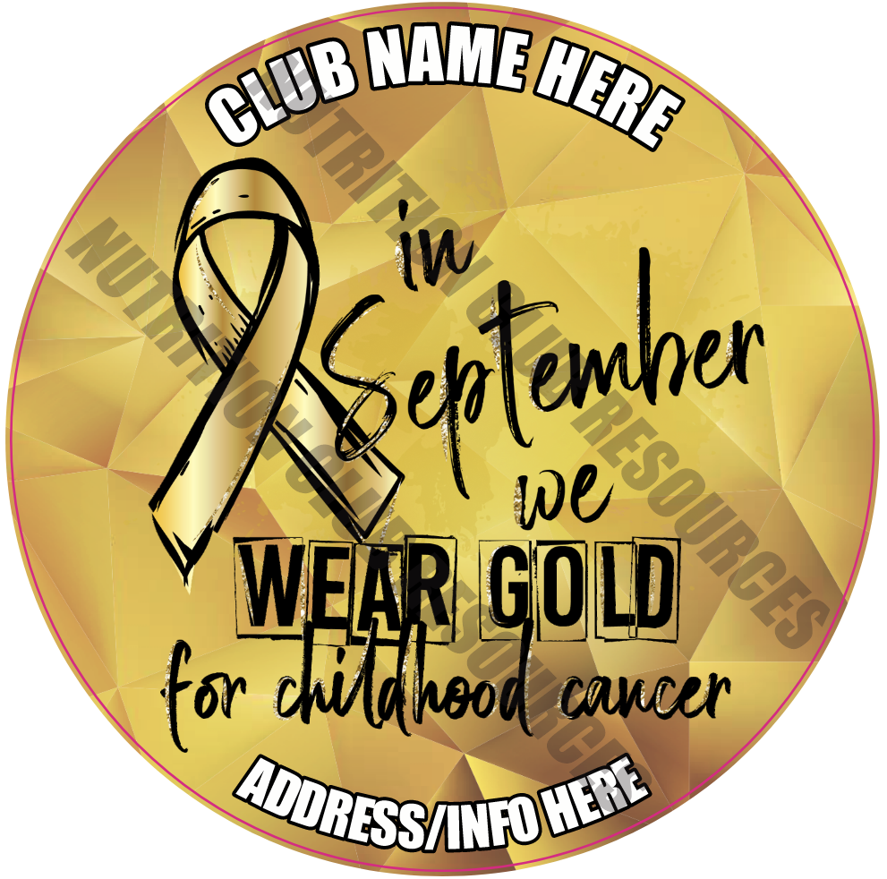 CHILDHOOD CANCER AWARENESS SET #1