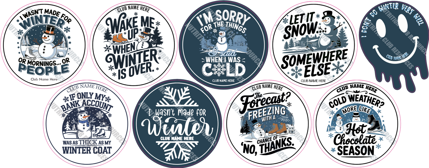 WINTER SET #12