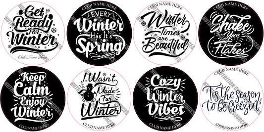 TRANSPARENT WINTER SET #1