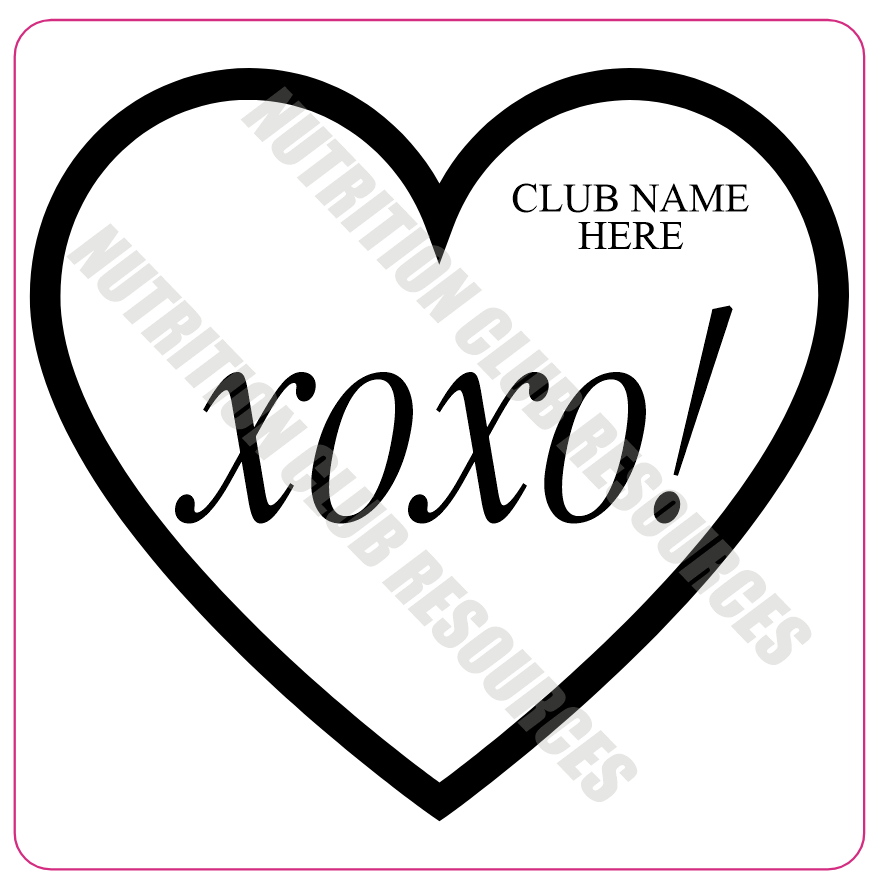 TRANSPARENT VALENTINE'S DAY SET #1