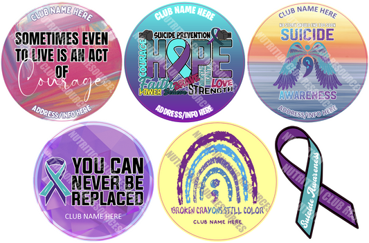 SUICIDE AWARENESS SET #1