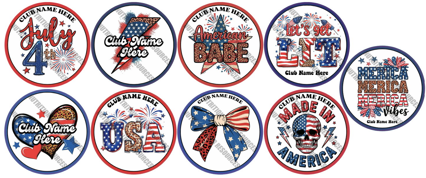 4th of JULY SET #7