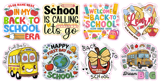 BACK TO SCHOOL SET #10