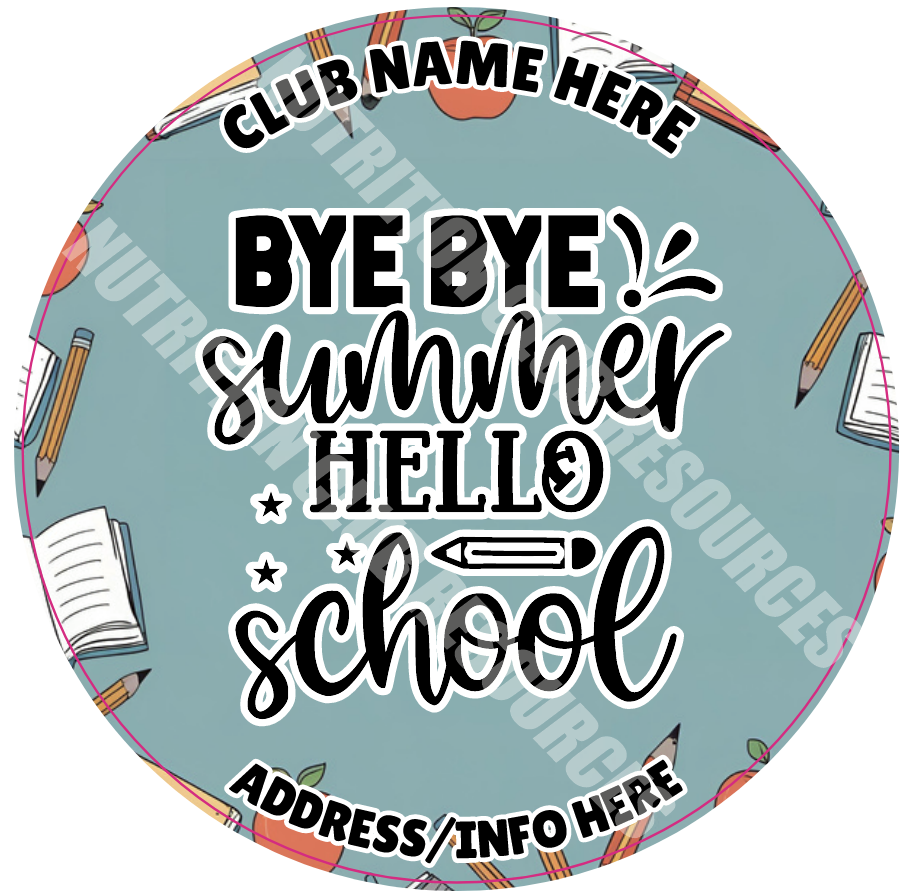 BACK TO SCHOOL SET #9