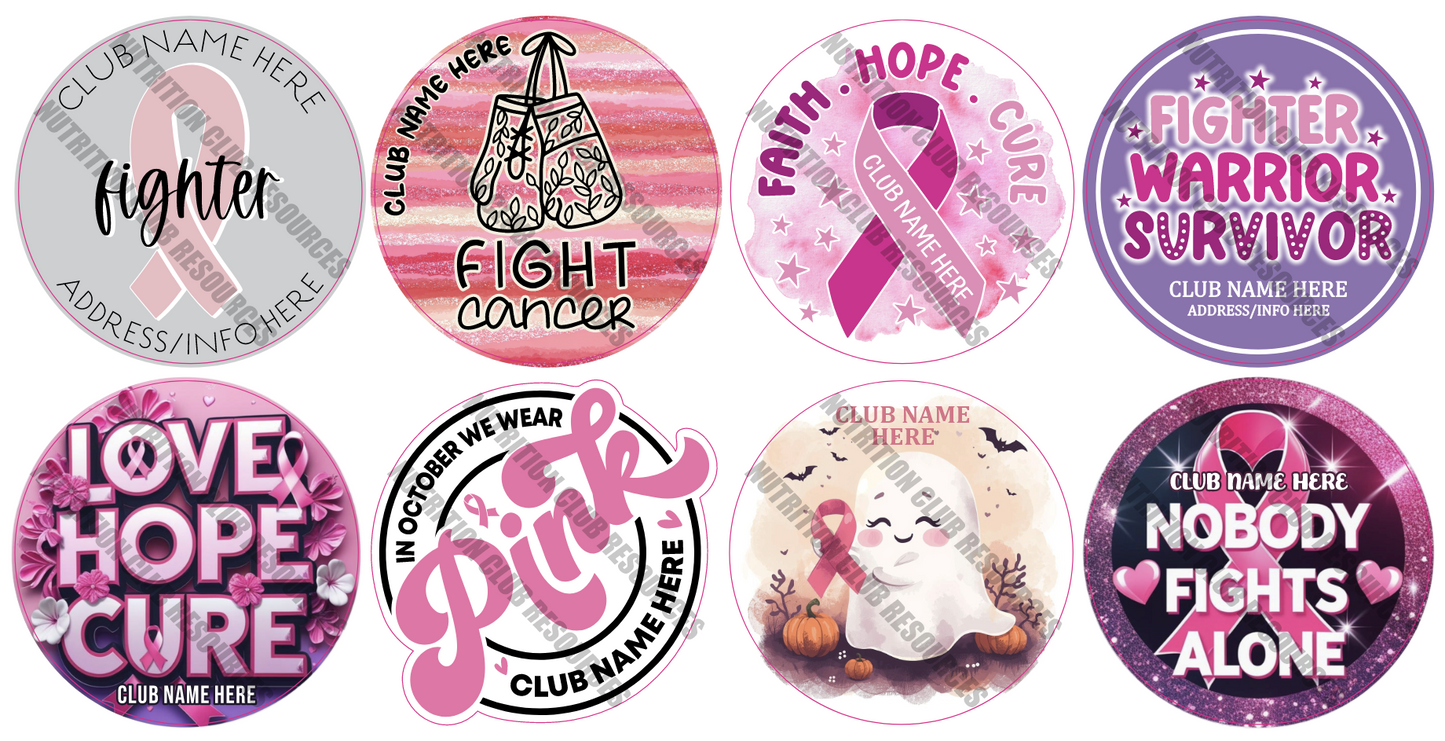 BREAST CANCER AWARENESS SET #3