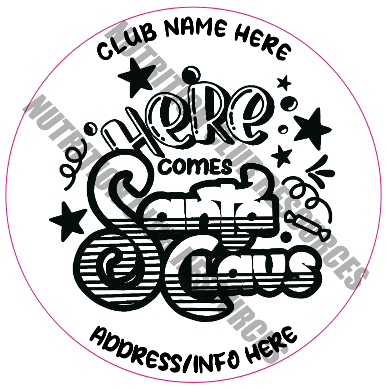 TRANSPARENT CHRISTMAS SET #1