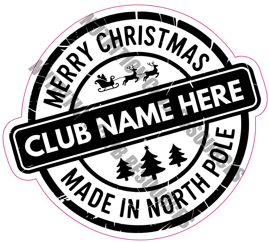 TRANSPARENT CHRISTMAS SET #1