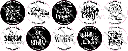 TRANSPARENT WINTER SET #3